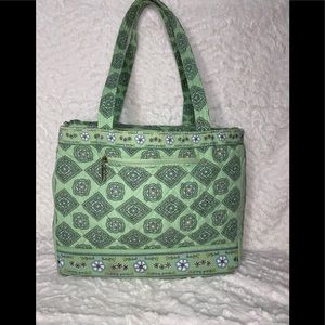 Americana by Sharif quilted bag plenty of dividers